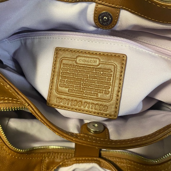 Brown Coach Purse - Picture 5 of 6